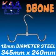 Swivel Meat Hook Gambrel 12mm, 345mm x 240mm Stainless Steel, Butchers