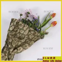 在飛比找蝦皮購物優惠-BLM  花袋插花鮮花袋圍裙花藝師插花花道包花卉便攜袋日本進