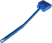 Baluue Double Sided Cleaning Brush for Aquariums Blue Scrubber for Fish Tank Maintenance Freshwater Saltwater Use Nonslip Handle for Hard to Reach Areas