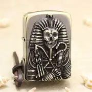 New Zippo oil Lighter Egyptian Pharaoh with box