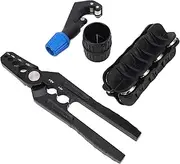 Metal Pipe Repair Kit, Tube Shaping Pliers, Handheld Tubing Straightener, Cutting Cutter, Chamfering Tool, for 1/4, 3/8, 1/2, 5/8, 3/4, 7/8 Inches Pipe