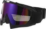 OSOLADY Men's Motorcycle Riding Glasses Boys and Girls Goggles Vintage Style Comfortable Fit for Biking