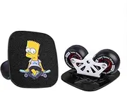 Adult Portable Roller Road Freeline Skates, Adult Mobile One-Piece Bracket Driftboard, Beginner Brush Street Split Skateboard