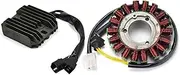 Rectifier Replacement Generator Stator Coil + Voltage Regulator Rectifier for Suzuki GSXR600 GSXR750 GSX-R600 GSX-R750 GSX R600 R750 2006-2008