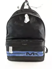 Michael Kors Kent BLACK CAMO Sapphire Nylon Large Backpack Camo Navy $228 MSRP