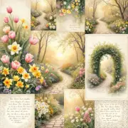 Spring Decoupage Rice Paper For Ornament-Wood Art A4 1 Sheet