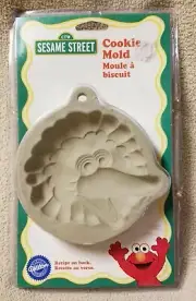 Wilton Sesame Street Big Bird 1998 Stoneware Cookie Mold 2306-3461 NEW Sealed