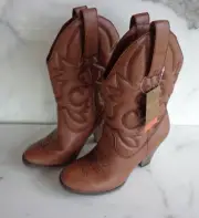 Route 66 shoes BOOT WOMEN WESLEY BROWN SIZE 5 BRAND NEW