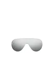 Alexander McQueen Eyewear Shield Frame Sunglasses One size shiny-silver