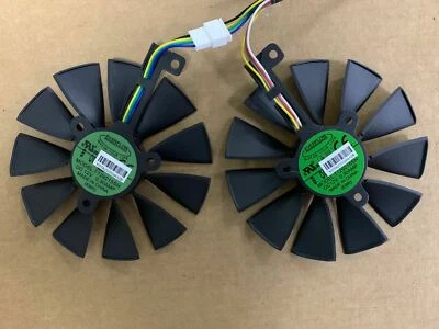 T129215SH graphics card fan DC12V 0.30A for ASUS DUAL RTX 2080 O8G