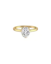 14K 2.00 ct. tw. Lab-Grown Diamond Classic Lotus Ring