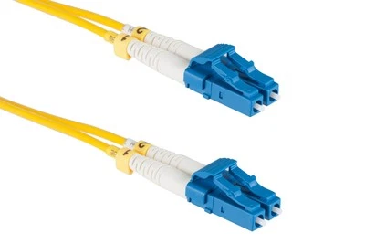 2m LC-LC OS2 Corning Singlemode Duplex 9/125 UPC Fiber Optic Cable