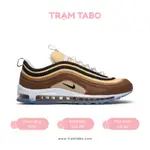 【正版】 921826- 201 - NIKE AIR MAX 97'BARCODE' BROWN GOLD 男鞋 -