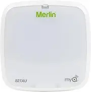 Merlin 827AU myQ Remote Garage LED Light for Merlin and Chamberlain Garage Doors Openers - Ultra Bright White Light, Easy Mounting, App & Remote Controlled, Sync with Door Activation - White