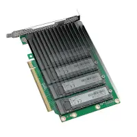 在飛比找Yahoo!奇摩拍賣優惠-芯夢達PCIe4.0 x8x16顯卡轉4口M.2NVME擴展