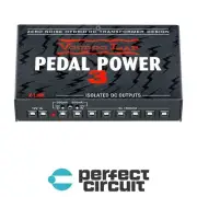 Voodoo Lab Pedal Power 3 Pedalboard Power Supply EFFECTS NEW - PERFECT CIRCUIT