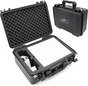 Travel Case Compatible with Starlink Mini Dish, Mount, Cables, Power Supply & More - IPX7 Waterproof, Professionally Cut Impact-Resistant Closed Cell Foam with Separate Accessory Storage