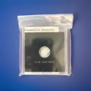 Capital Holder Capsule For 1/4 Oz. Gold Eagle Coin 3.3x3.3 Black Display Snap