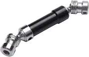 Gyorwst 1Pcs Metal Rear Center Drive Shaft CVD Transmission Shaft for 1:12 12428 12423 RC Car Short Course Desert Off-Road Black