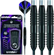 Winmau Apocalypse Brass Black Darts 23g Bar Entertainment Dartboard Sporting