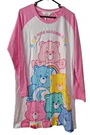 Peter Alexander Care Bears Nightie Gown Sleepwear Lounge Women's Size S BNWT