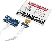 5.83inch E-Paper E-Ink Display HAT Compatible with Raspberry Pi 648×480 Pixels Resolution Red/Black/White Three-Color SPI Interface Without PCB