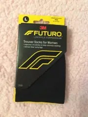 NEW Futuro Trouser Socks For Women Mild Compression 8-15 mmHg Size L