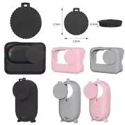 Silicone Case / Lens Cap For Insta360 GO 3S Camera Body Battery Protective Cover