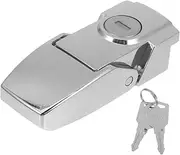 ULTECHNOVO Light Box Lock Gate Lock Keyed Lock Cabinet Lock Electrical Closet Door Lock Hasp Lock Deadbolt Locks Lock with Keys Furniture Accessories Hasp Latch Safety Door Lock Zinc Alloy