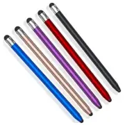 Stylus Pens for Touch Screens (5 Pcs), Sensitivity & Purple/Red/Blue/Black/Rose