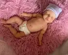 11 in Full Body Silicone Reborn Baby Girl Doll Washable Lifelike Gift for kids