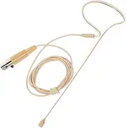 DRESSOOS Single Ear Over Ear Microphone Lightweight Head-mounted Mic for Lectures Performances Podcasts High Sensitivity Vocal Sound for Teachers Voice Amplifiers