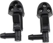 QASULER 2PCS Spray Nozzle Wiper Sprinkler Head Windshield Water Washer, for Chevrolet, for Cruze, 901-955-PZ01 Car Headlamp Cleaning Nozzle