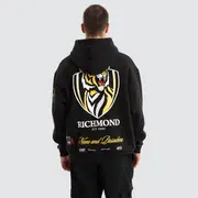 [Nena and Pasadena AFL] Richmond Tigers AFL Season Hoodie Jet Black