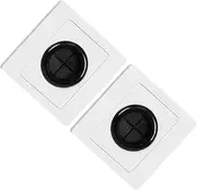 ARTIBETTER 2pcs Light Switch Cover Plate Rubber Pad for Wall Outlet Cable Management Plate Whiteboard Design Easy Install