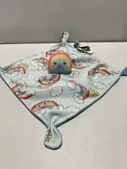Baby Lovey Mary Meyer Rainbow And Clouds Colorful Softest 9x9 Inch With Rainbow