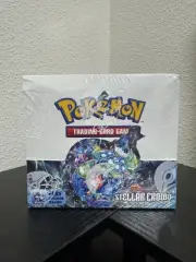 Pokemon TCG Stellar Crown Booster Box Factory Sealed