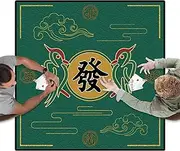 Mahjong Table Mat - 27x27-Inch Anti Slip Mahjong Table Covers | Board Game Table Mat, Tile Game Mats, Mahjong Table Mat for Poker Game Domino Game