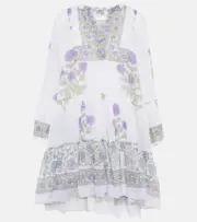 [Juliet Dunn] Juliet Dunn Floral minidress UK 8/10 purple