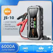 Car Jump Starter Power Bank Car Booster Auto Emergency Starting Device JumpStart