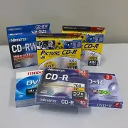30 Blank CD / DVD Lot (3 DVD-R, 5 DVD+R, 7 Picture CD-R, 5 CD-RW, 10 CD-R)