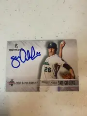 Sam Gibbons 2016 Signed Cedar Rapids Kernels Team Card