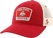 Zephyr NCAA Officially Licensed Hat University Patch Switchback Team Color Stone