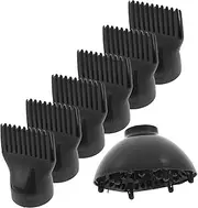 Baluue Comb Attachment for Hair Dryer High-temperature Resistant Nozzle Comb Hair Dryer Diffuser