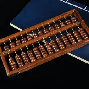 海南黃花梨算盤擺件海黃算盤家居裝飾品老料同料算盤紅木實木算盤