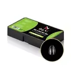 Nail Gel-X Natural Box of Tips 12 Size NeVi USA (Almond Short)
