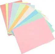 SHOWERORO Foam Poster Board Kit 10 Sheets of Craft Foam Sheets for Printmaking and Handicrafts