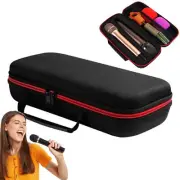 Shockproof Handheld Mic Carrying Case Hard Case Handbag Microphone Storage Bag
