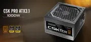 Antec CSK1000 PRO Sem-Modular ATX 3.1, PCI-E 5.1 for 4090 & 7900 High Quality J