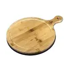 Wilmax England Natural Bamboo 37.5x28cm Paddle Serving Cheese Board w/ Handle